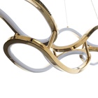 Светильник с ПДУ "Дженни" LED 80Вт 3000-6000К золото 140х18,5х12-112 см 10385932 Светильник с ПДУ "Дженни" LED 80Вт 3000-6000К золото 140х18,5х12-112 см 10385932