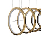 Светильник с ПДУ "Лорейн" LED 60Вт 3000-6000К золото 55,5х25х25-125 см 10385933 Светильник с ПДУ "Лорейн" LED 60Вт 3000-6000К золото 55,5х25х25-125 см 10385933