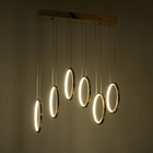 Светильник с ПДУ "Лорейн" LED 60Вт 3000-6000К золото 55,5х25х25-125 см 10385933 Светильник с ПДУ "Лорейн" LED 60Вт 3000-6000К золото 55,5х25х25-125 см 10385933