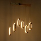 Светильник с ПДУ "Лорейн" LED 60Вт 3000-6000К золото 55,5х25х25-125 см 10385933 Светильник с ПДУ "Лорейн" LED 60Вт 3000-6000К золото 55,5х25х25-125 см 10385933