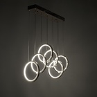 Светильник с ПДУ "Лорейн" LED 60Вт 3000-6000К черный хром 55,5х25х25-125 см 10385934 Светильник с ПДУ "Лорейн" LED 60Вт 3000-6000К черный хром 55,5х25х25-125 см 10385934