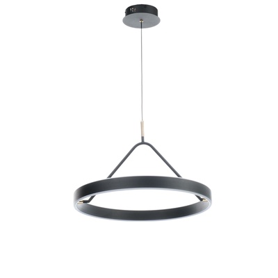 Светильник «Салерно» LED 60 Вт 3000-6000К черно-золотой 50×50×100 см