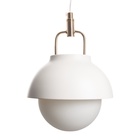 Светильник «Шенон» G9 бело-золотой 16×16×24-124 см - фото 31559140