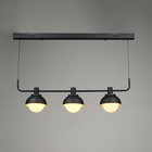 Светильник «Шенон» 3хG9 черно-золотой 86×16×25.5-125 см - фото 31426663