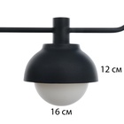 Светильник «Шенон» 3хG9 черно-золотой 86×16×25.5-125 см - фото 31426667