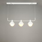 Светильник "Шенон" 3хG9  бело-золотой 86х16х25,5-125 см 10385945 Светильник "Шенон" 3хG9  бело-золотой 86х16х25,5-125 см 10385945