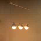 Светильник "Шенон" 3хG9  бело-золотой 86х16х25,5-125 см 10385945 Светильник "Шенон" 3хG9  бело-золотой 86х16х25,5-125 см 10385945