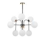 Люстра «Пунто» 9хЕ27 черно-золотой 76×76×78 см - Фото 1