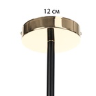 Люстра «Пунто» 9хЕ27 черно-золотой 76×76×78 см - Фото 11