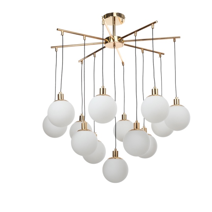 Люстра «Лима» 13хЕ27 40 Вт золото 80×80×100 см