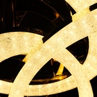 Люстра с ПДУ «Монса» 3хLEd=144 Вт 3000-6000К золото 57×57×19 см - Фото 6