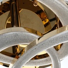 Люстра с ПДУ «Монса» 3хLEd=144 Вт 3000-6000К золото 57×57×19 см - Фото 7