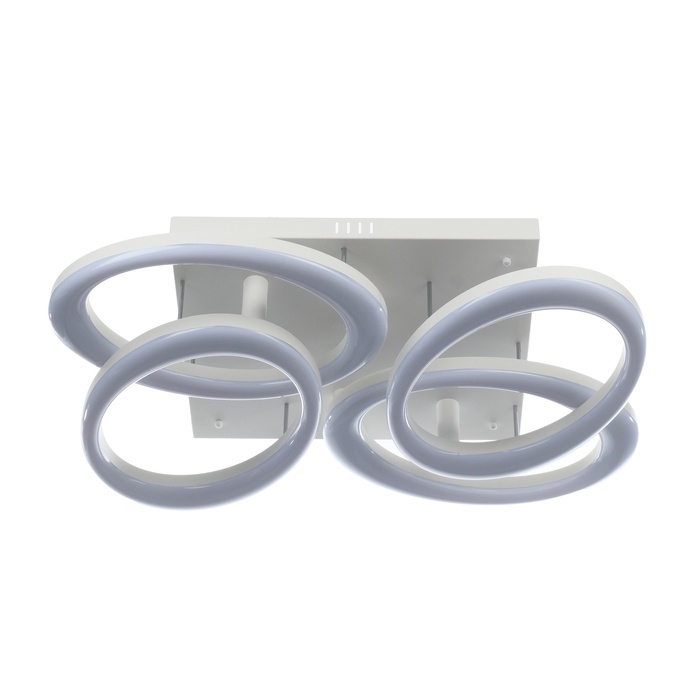 Люстра с ПДУ «Монса» 4хLEd=190 Вт 3000-6000К белый 83×56×15 см