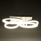 Люстра с ПДУ "Монса" 4хLED 190Вт 3000-6000К белый 83х56х15 см 10386073 Люстра с ПДУ "Монса" 4хLED 190Вт 3000-6000К белый 83х56х15 см 10386073