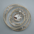 Светильник с ПДУ «Джеми» LED 142 Вт 3000-6000К золото 60×60×120 см - фото 31302111