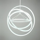 Светильник с ПДУ "Ранго" LED 180Вт 3000-6000К белый 90х90 см 10386078 - фото 13181073