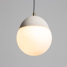 Светильник «Лорен» Е27 40 Вт белый 14.5×14.5×20-170 см - фото 31559268