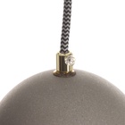 Светильник «Лорен» Е27 40 Вт серый 14.5×14.5×20-170 см - фото 31559282