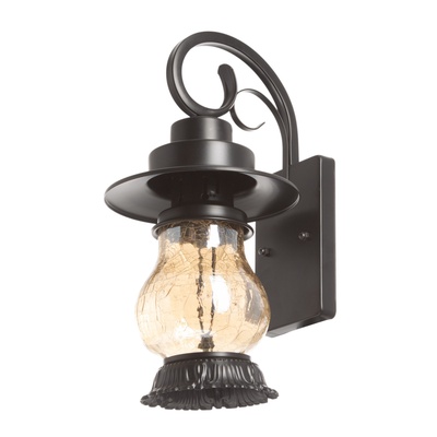 Бра «Роджер» Е27 40 Вт черный 20×18×37 см