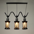 Светильник «Виго» 3хЕ27 40 Вт черный 63×15×80 см - фото 32445626