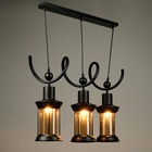 Светильник «Виго» 3хЕ27 40 Вт черный 63×15×80 см - фото 32445628