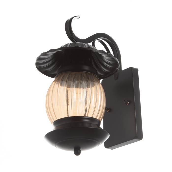 Бра «Анди» Е27 40 Вт черный 18×22×28 см - Фото 1