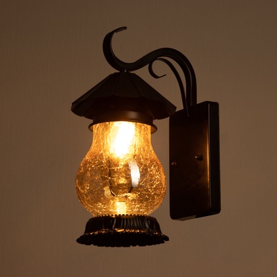 Бра «Престон» Е27 40 Вт черный 14×13×30 см