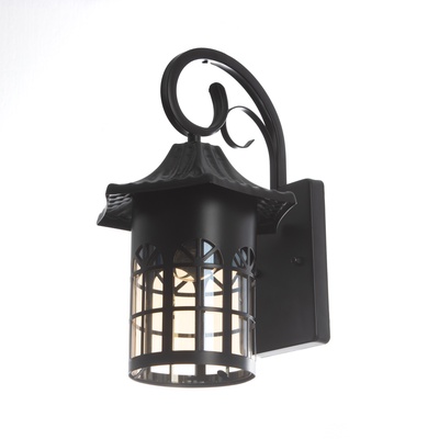 Бра «Рид» Е27 40 Вт черный 19×20×34 см