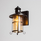 Бра "Купер" Е27 40Вт черный 18х22х28 см - фото 31426848