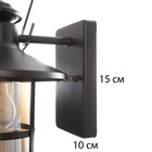 Бра "Купер" Е27 40Вт черный 18х22х28 см - фото 31426851