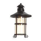 Бра "Купер" Е27 40Вт черный 18х22х28 см - фото 31426852