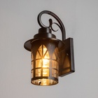 Бра «Брукс» Е27 40 Вт черный 17×20×37 см - Фото 2