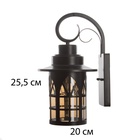 Бра «Брукс» Е27 40 Вт черный 17×20×37 см - Фото 4