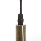 Светильник "Морган" 1х40Вт Е27 бронза/черный 17,5х17,5х36(136)см 10531008 Светильник "Морган" 1х40Вт Е27 бронза/черный 17,5х17,5х36(136)см 10531008