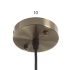 Светильник "Лондон" 1х40Вт Е27 черный 17,5х17,5х40(140)см 10531011