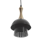 Светильник «Джек» 1×40 Вт Е27 бронза/черный 18.5×18.5×33(133)см - фото 4727756