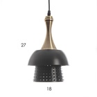 Светильник «Джек» 1×40 Вт Е27 бронза/черный 18.5×18.5×33(133)см - фото 4727760