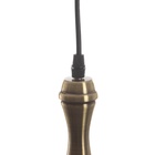 Светильник «Джек» 1×40 Вт Е27 бронза/черный 18.5×18.5×33(133)см - фото 4727762