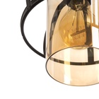 Светильник «Клауд» 1×40 Вт Е27 бронза/черный 19×19×25(125)см - фото 31526440