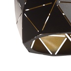 Подвес BayerLux «Перфорация» Е27 черный 13×13×20 125 см - фото 4727797