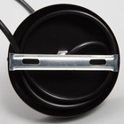 Подвес BayerLux «Перфорация» Е27 черный 13×13×20 125 см - фото 4727799