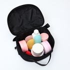 Косметичка на молнии, цвет чёрный - фото 31492370