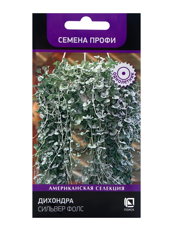 Семена цветов Дихондра Сильвер Фолс, 5шт - Фото 1