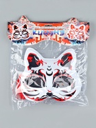 Карнавальная маска «Кицунэ», чёрный и красный - Фото 4