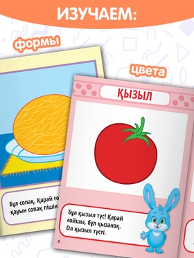 Книги набор «Годовой курс» на казахском языке, 6 книг