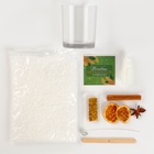 Свеча своими руками на новый год. Создание ароматических с декором «Волшебных моментов», набор для творчества - Фото 2