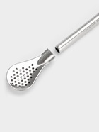 Калабас и бомбилья для приготовления чая Мате, 240 мл, с щёткой для чистки, нержавеющая сталь, белые - Фото 9