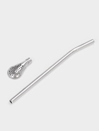 Калабас и бомбилья для приготовления чая Мате, 240 мл, с щёткой для чистки, нержавеющая сталь, чёрный 10785131