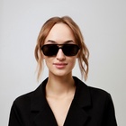 Очки солнцезащитные «Авиаторы», uv 400, линза 3.9×5.2 см, чёрный - Фото 5