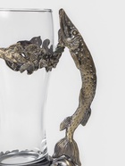 Пивной бокал 500 мл «Щука», подарочный, стекло, металл - Фото 3